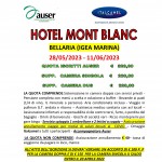 IGEA MARINA MONT BLANC dal 25 Maggio al 11 Giugno 2023 quadra